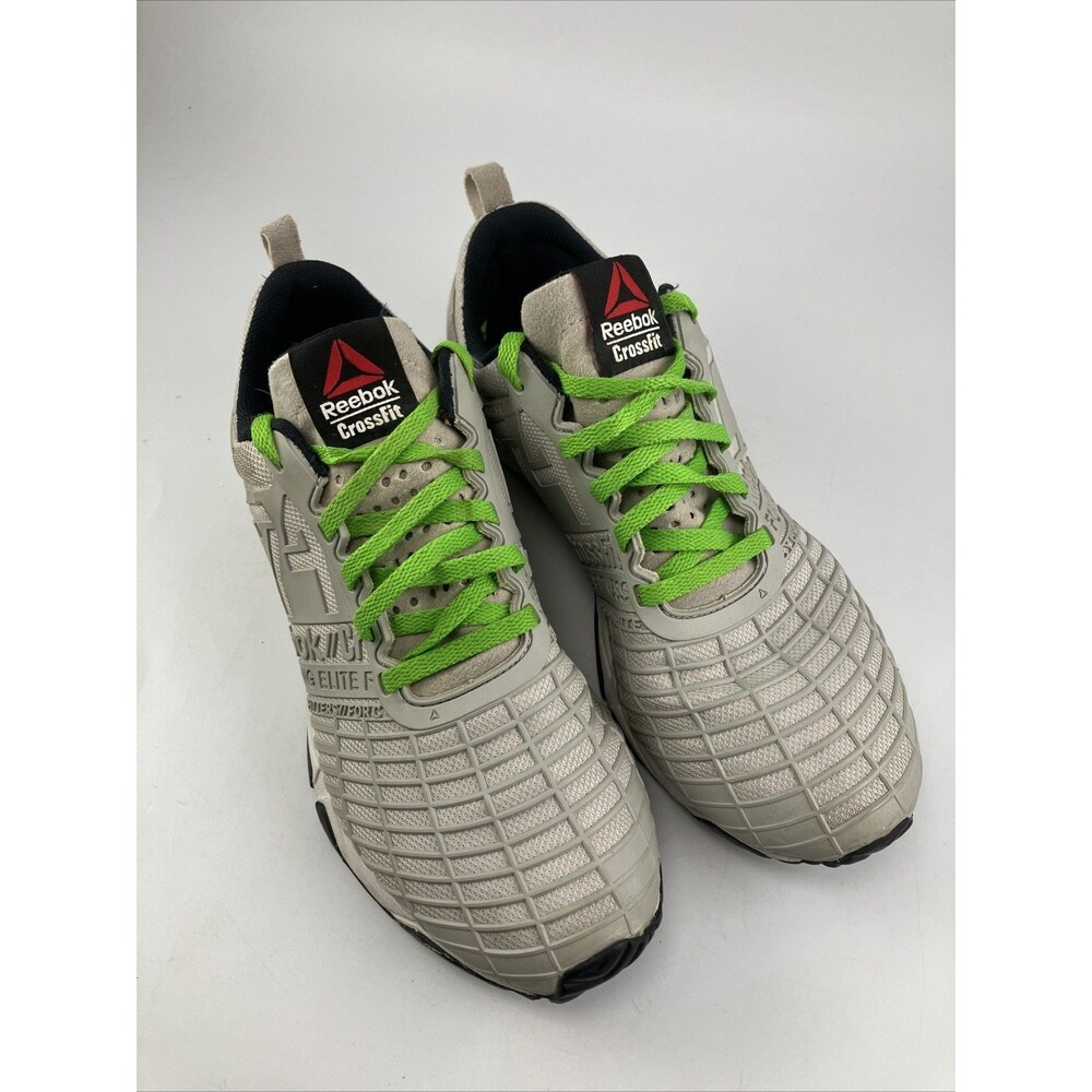 Reebok Crossfit CF74 Nano Womens Size US 7.5 Shoes Gray White Athletic